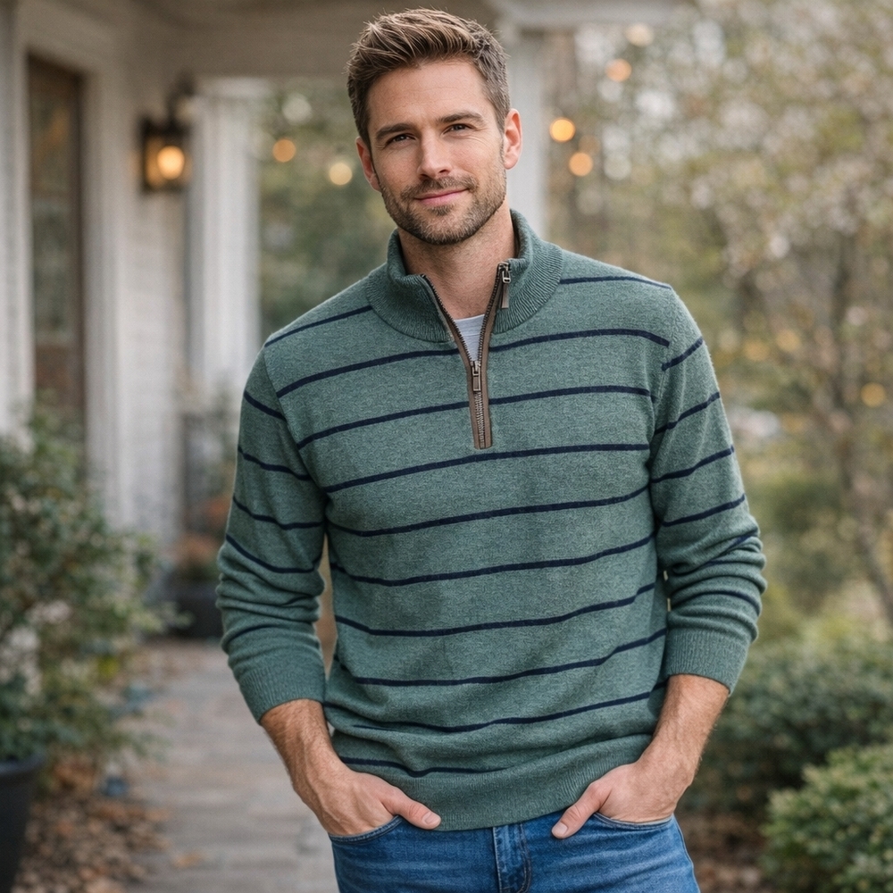 UNTUCKIt 100% Extra Fine Merino Wool Mens Sweater Sz XXL Like New